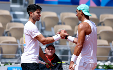 Alcaraz i Nadal vesele se zajedničkom nastupu na Olimpijski igrama