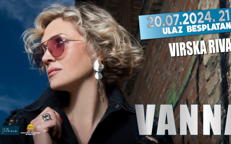 U subotu na Virskom ljetu nastupa Vanna!