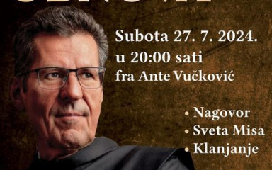 Fra Ante Vučković predvodi duhovnu obnovu u svetištu sv. Šime u Zadru u subotu