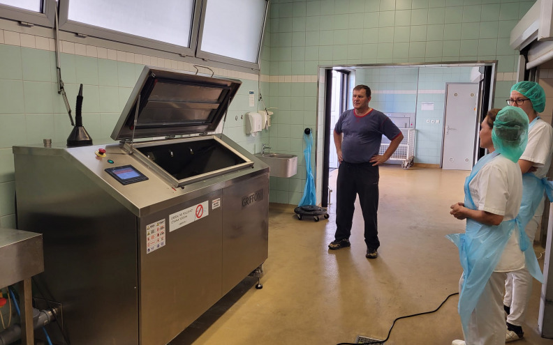 Zadarska bolnica dobila uređaj za sprječavanje nastanka biootpada