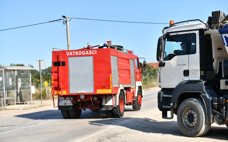 Bacio opušak pa umalo zapalio trgovinu u Benkovcu