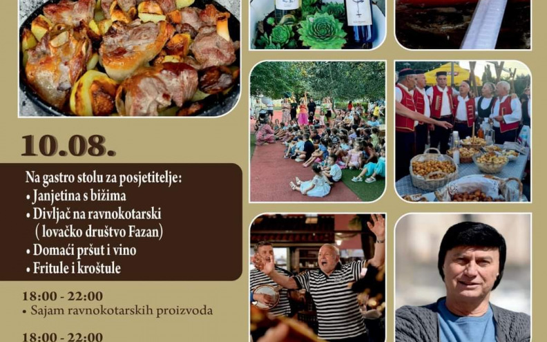 U subotu manifestacija Ravnokotarski gastro stol