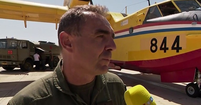 Pilot koji je gasio požare kod Skradina i Zadra: 'Bio sam i emocionalno dosta pogođen kad sam vidio...'