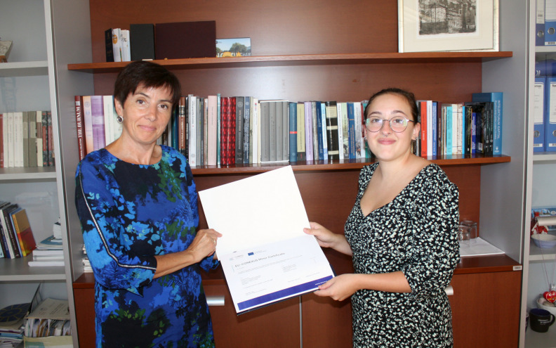 Prva zadarska studentica s Minors certifikatom u području Blue economy and growth