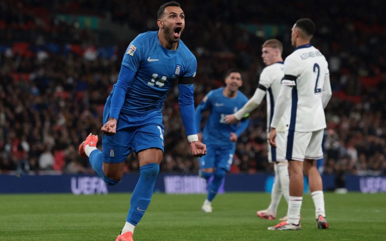 Grci šokirali Engleze na Wembleyju, Erling Braut Haaland potopio Slovence