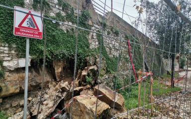 U planu je sanacija starog potpornog zida na Kolovarama