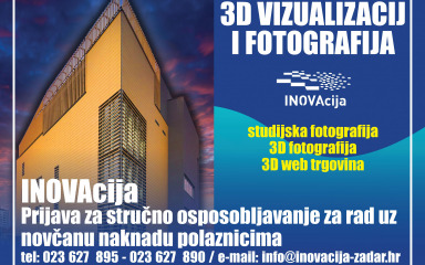 Prijavite se za stručno osposobljavanje u području 3D vizualizacije i fotografije