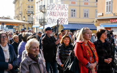 Prosvjedni skup BUZ-a i SDP-a: Prosječna mirovina mora biti 60 posto prosječne plaće