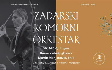 U utorak koncert Zadarskog komornog orkestra, donosimo detalje