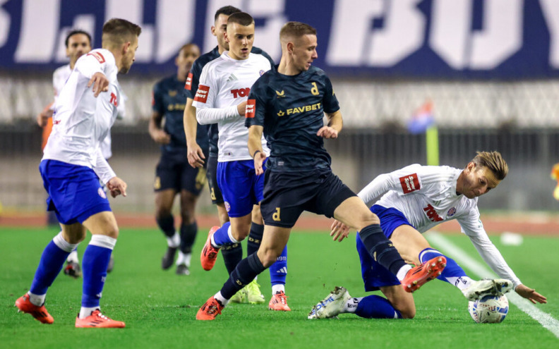 Hajduk porazio Dinamo u najvećem hrvatskom derbiju