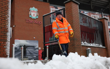 Derbi Manchester Uniteda i Liverpoola upitan zbog snijega