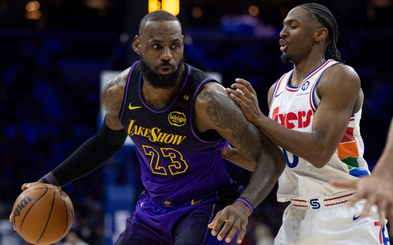 Philadelphia lako protiv Lakersa, poraz Bucksa