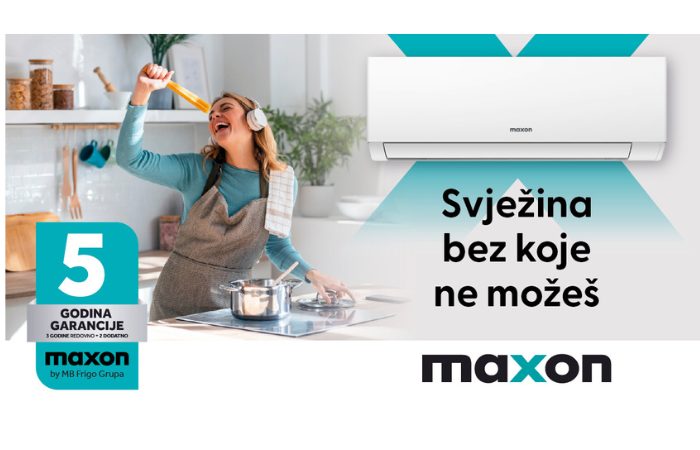 Maxon Premium Bloom: Inteligentna klima koja grije, hladi i štedi energiju