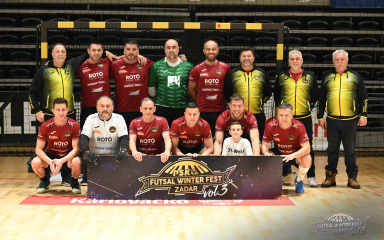 Futsal winter fest igrali i veterani. Tenkisti se protiv Arbanasa probili do titule pobjednika