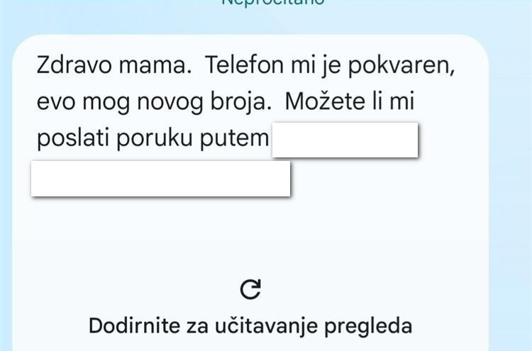 RODITELJI, PRIPAZITE! Zadranka nasjela na lažnu SMS poruku pa ostala bez nekoliko tisuća eura