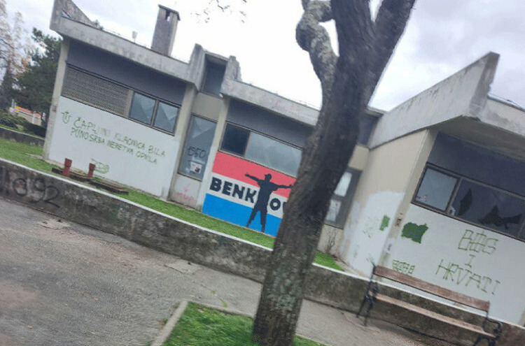 Grafiti slavljenja ustaškog pokreta u Benkovcu poraz su svih nas