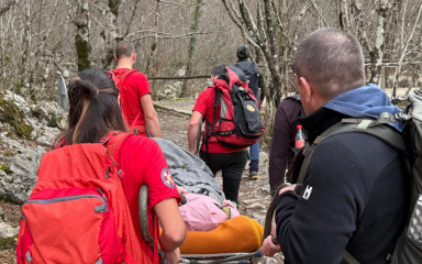 NISU IMALI TRENUTKA ODMORA! Zadarski HGSS-ovci u akcijama: Planinarka ozlijeđena u Paklenici