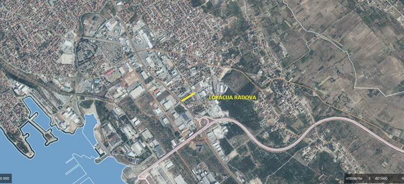 Od ponedjeljka radovi na još jednoj ulici u Zadru