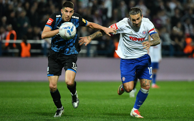 Hajduk s igračem manje do boda u Varaždinu