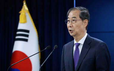 Vršitelj dužnosti predsjednika Južne Koreje dao ostavku