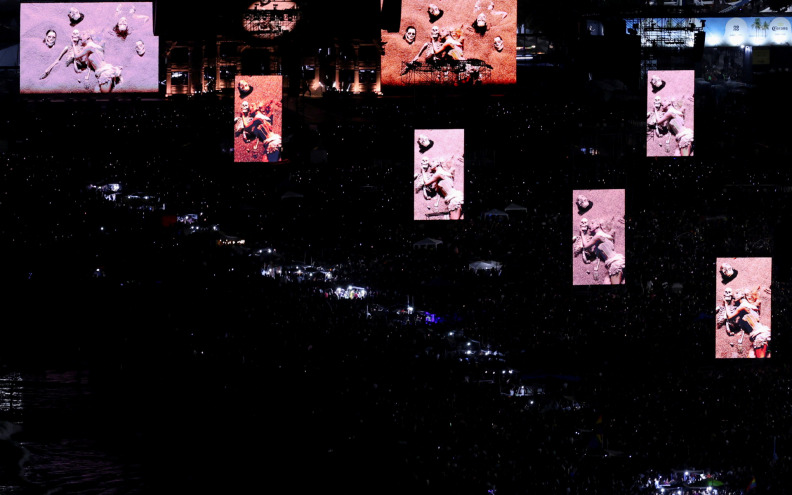 Lady Gaga nastupila pred 2,1 milijuna ljudi