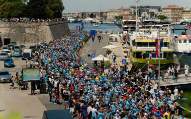 [FOTO] Deset tisuća trkača krenulo iz Zadra za one koji ne mogu