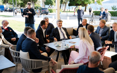 Plenković ponovno došao u Zadar dati potporu Erliću i Bilaveru: ‘Njihovi mandati će donijeti iskorake za žitelje ove regije’