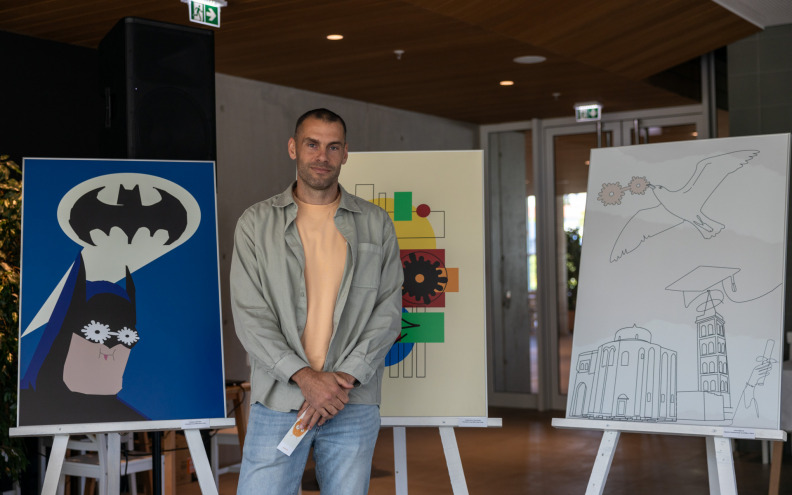 Filip Peraić kreirao vizuale za nove promotivne proizvode Sveučilišta u Zadru