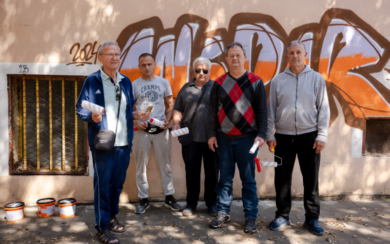 Održana akcija čišćenja pogrdnih i neprimjerenih grafita u Ulici Stjepana Radića na Voštarnici