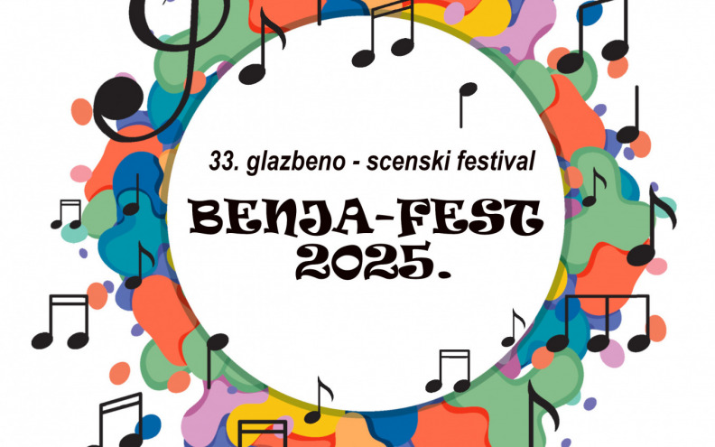 U srijedu 33. glazbeno-scenski festival Benja-fest