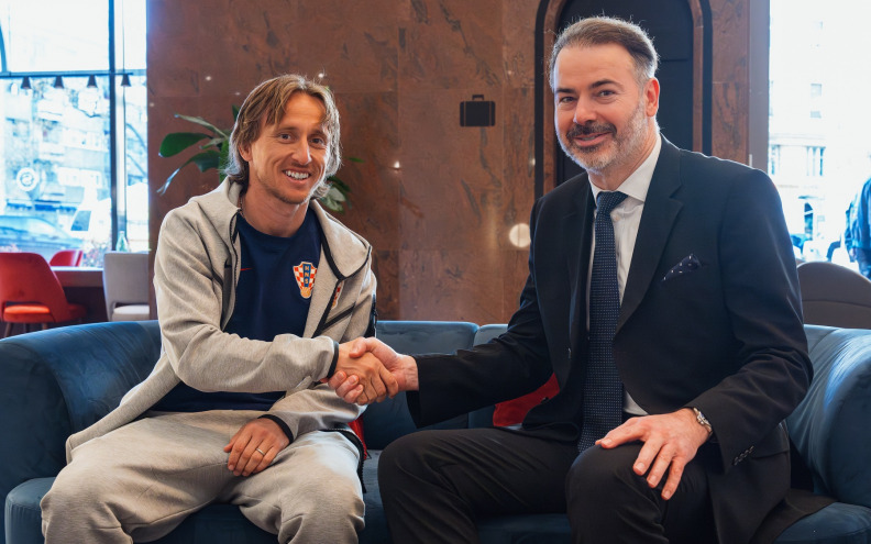 Luka Modrić i dalje brend ambasador PBZ Grupe