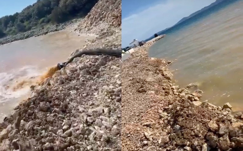 Radovi zamutili more u Kožinu. Direktor Vodovoda poručuje: 'Nema razloga za zabrinutost'