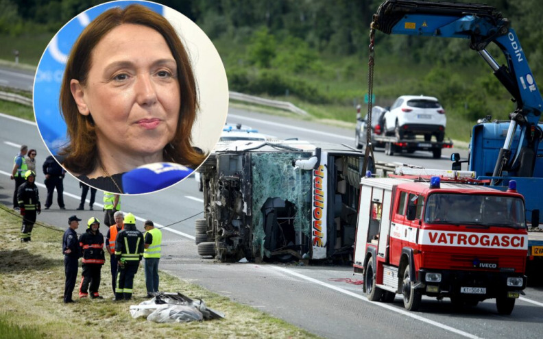 Ministrica Hrstić o ozlijeđenima u prometnoj nesreći: “Većina stradalih iz BiH, ima i maloljetnika”