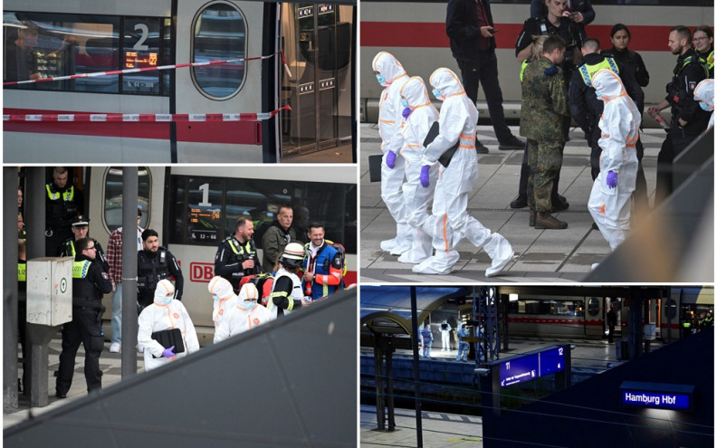 Napad u Hamburgu: Prolaznici zaustavili Njemicu koja je nožem ozlijedila 18 ljudi