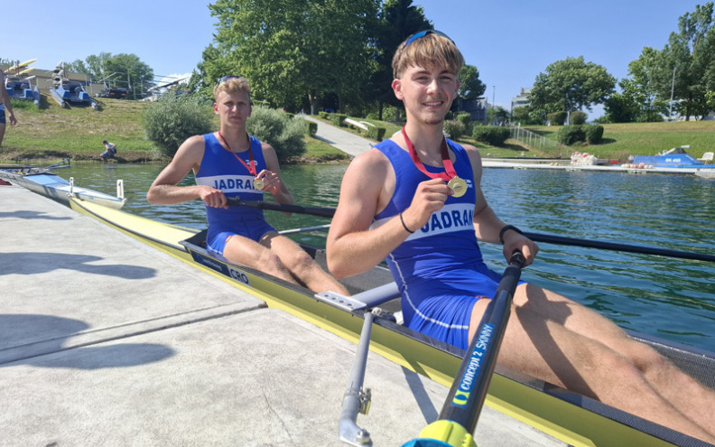 Zlatni dvojac Matešić/Brkić te četverac na pariće kadetkinja