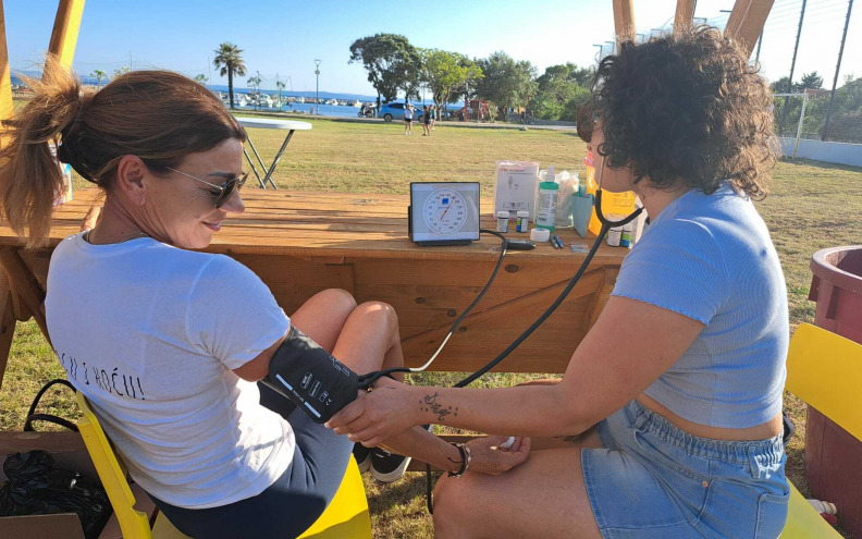 Privlačani treningom promovirali zdravlje