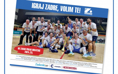 U Zadarskom listu sutra na dar poster prvaka Hrvatske!