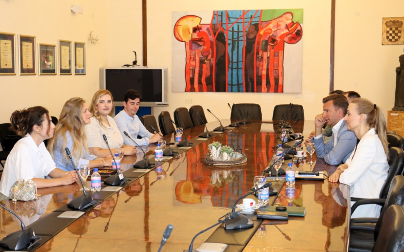 Župan primio predstavnike Studentskog zbora Sveučilišta u Zadru