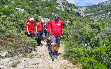 AKCIJA HGSS-a Strana državljanka s ozljedom noge spašena iz kanjona rijeke Bijele