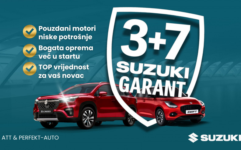 Novi Suzuki SCross 2025: praktičan, štedljiv i pouzdan crossover