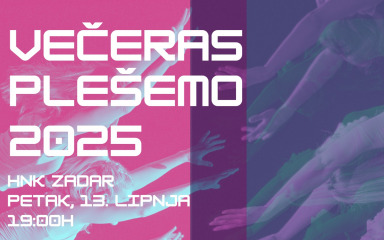U petak u zadarskom kazalištu plesna predstava “Večeras plešemo”