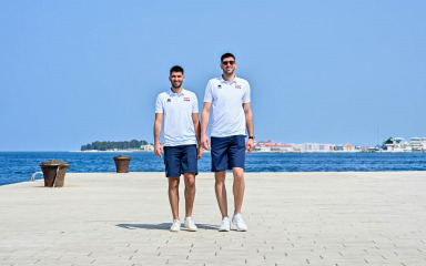 Braća Đirlić upravo u Zadru zajedno zaigrali za odbojkašku reprezentaciju