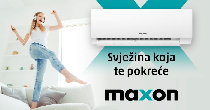 Svježina koja te pokreće – Maxon klima uređaji za dom koji diše s tobom