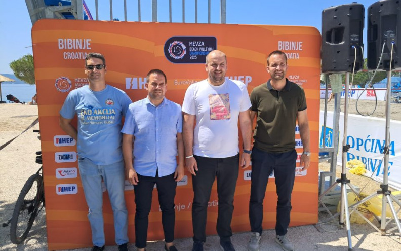 Sutra u Bibinjama finale MEVZA turnira u odbojci na pijesku