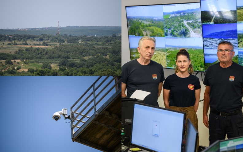 U gašenju šumskih požara u Zadarskoj županiji pomaže i umjetna inteligencija