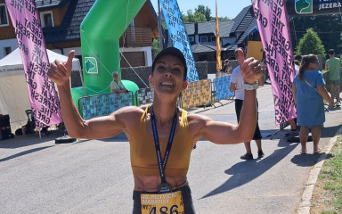 Zadranka Sandra Profaca druga među ženama na Plitvičkom polumaratonu
