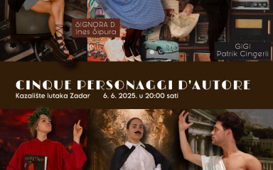 “Cinque personaggi d’autore” – studentska predstava koja spaja humor, dubinu i introspekciju
