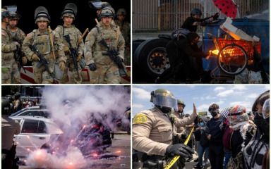 Trump poslao Nacionalnu gardu na prosvjednike zbog imigracijskih racija