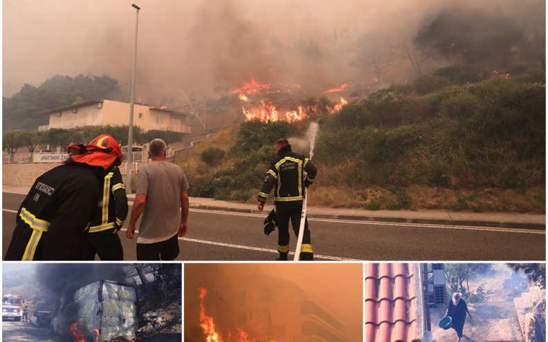 Mihanović: Očevidom utvrđeno da je požar iznad Makarske podmetnut