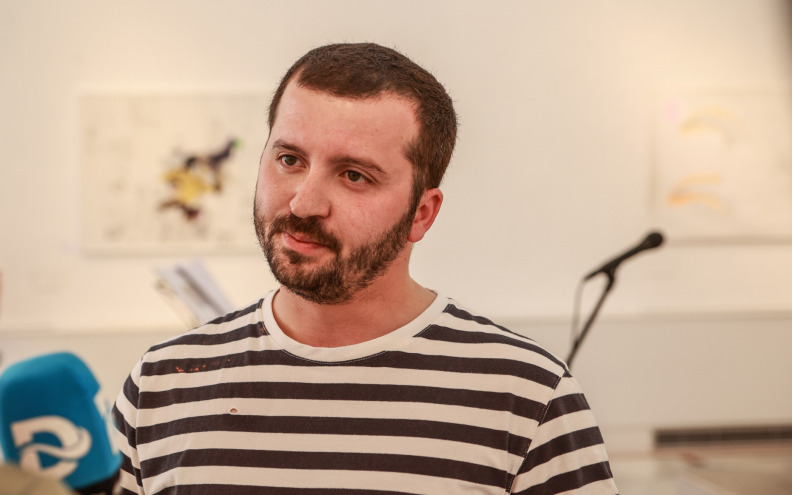 Otvorena izložba mladog umjetnika Arianita Beqirija iz Prištine